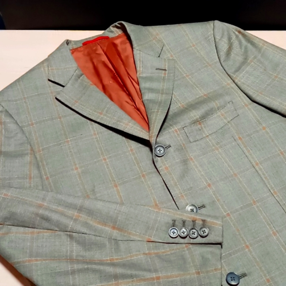 Isaia Napoli Bespoke 3 Button Sports Coat